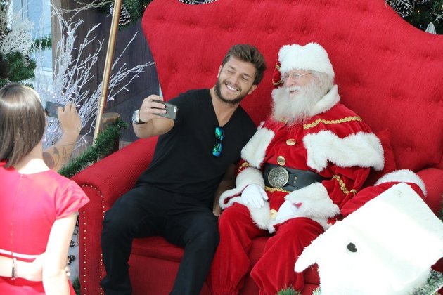 Selfie do Papai Noel