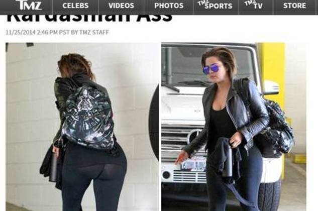 Traída pela legging! Kim Kardashian derrapa no look e revela
