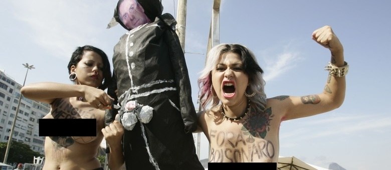 Resultado de imagem para sara winter contra bolsonaro