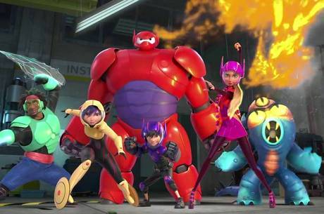 Operação Big Hero ganhou o prêmio de Melhor Animação
Operação Big Hero ganhou o prêmio de Melhor Animação