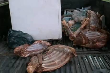 A carne de jumento também era vendida a moradores da região
