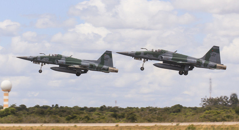 Aviões caça da FAB