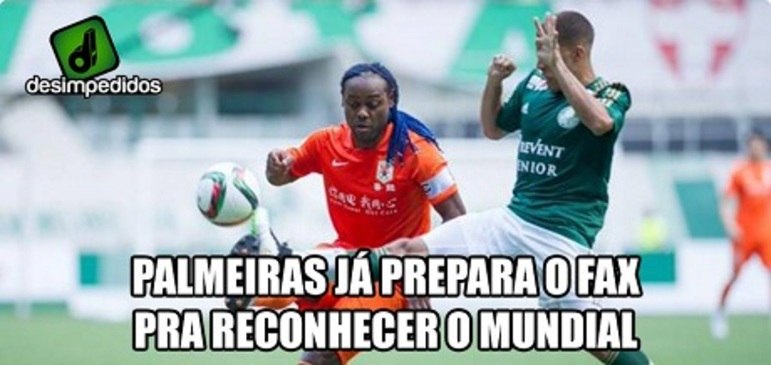 Palmeiras sem Mundial invade redes sociais com memes - Fotos - R7 Fora de  Jogo