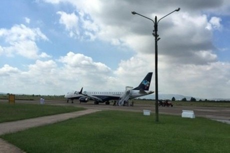Aeronave havia decolado do aeroporto de Confins, em Minas Gerais