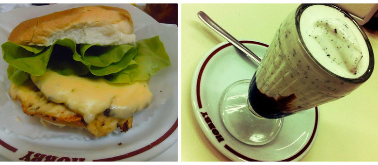 Pode babar: hamburgão e milk shake é a combinação perfeita! 