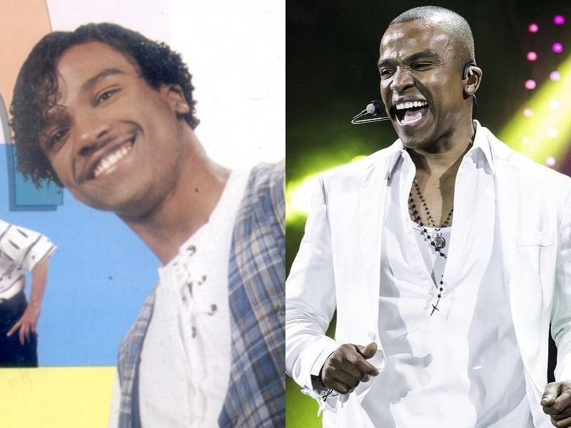 Alexandre Pires já foi cabeludo! Veja o antes e depois do cantor Fotos R7 Legendários