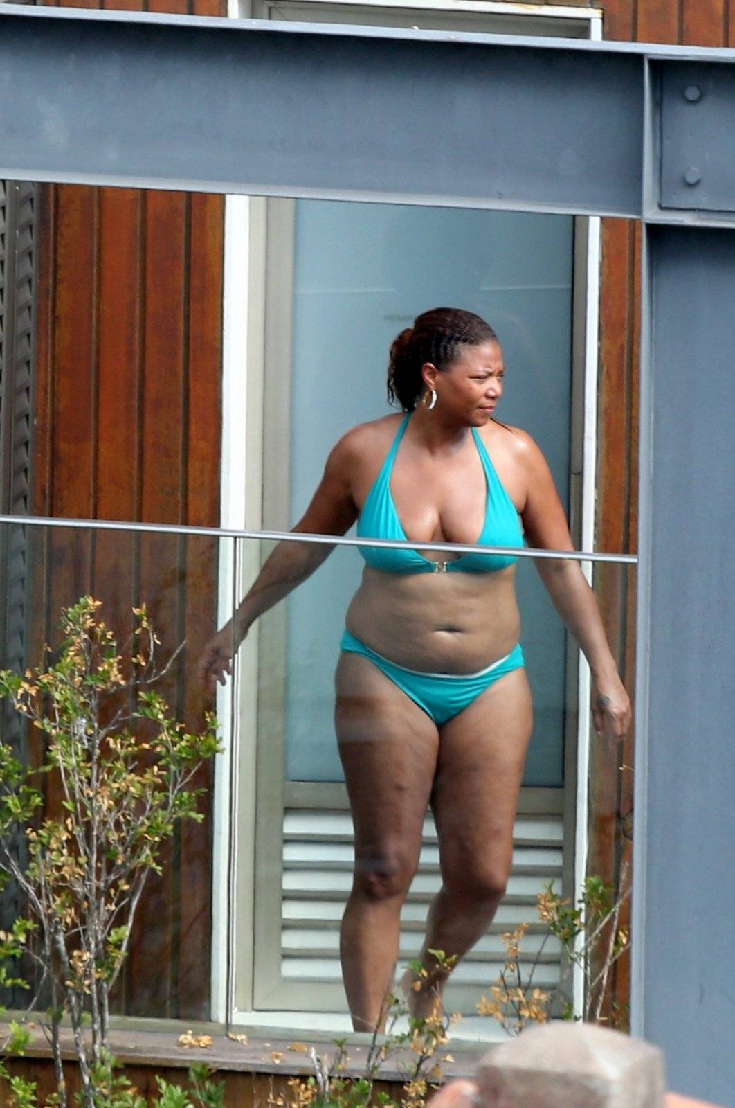 Queen Latifah curte piscina de hotel com a namorada no Rio de Janeiro -  Fotos - R7 Pop