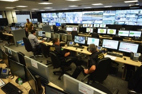 Centro Integrado de Comando e Controle funcionará em esquema semelhante ao adotado durante a Copa do Mundo