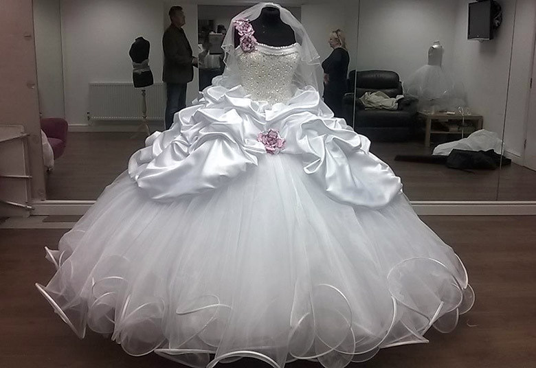 Vestido de 2024 noiva cigana