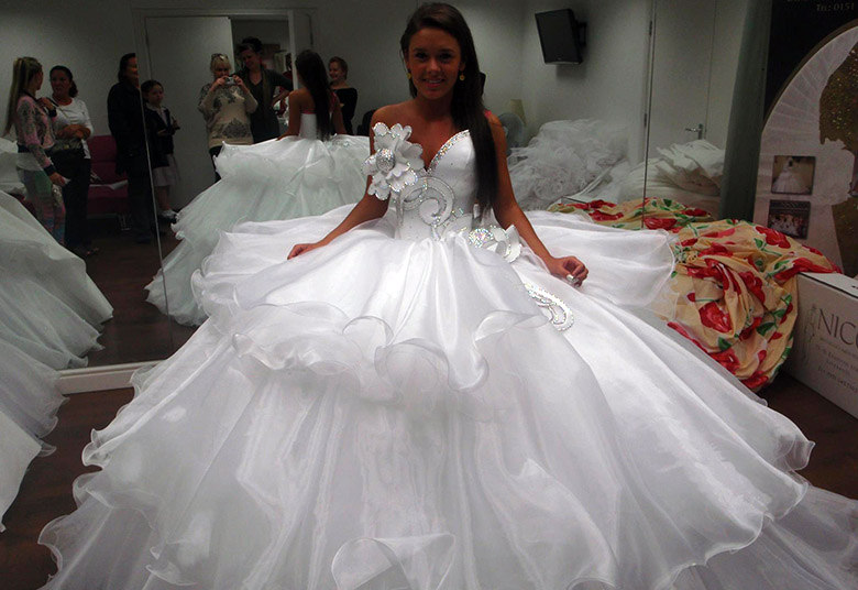 vestido de noiva grande
