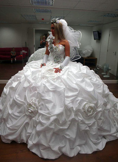 vestido noiva cigana