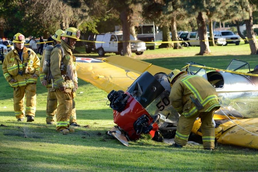 Em 2015 Harrison Ford também se envolveu em acidente aéreo
The Grosby Group