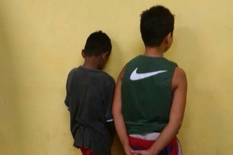Menores foram apreendidos por agentes da UPP Mangueira