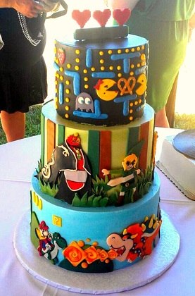 Bolo jogo  Video game cakes, Funny birthday cakes, Playstation cake