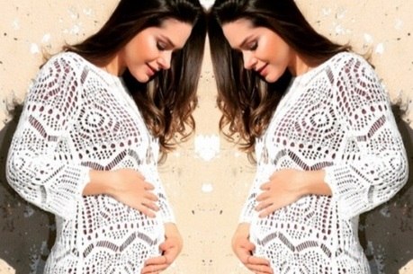 Fernanda Machado entra na reta final da gravidez