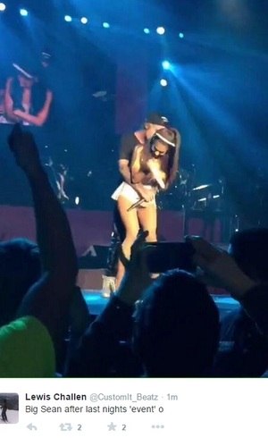 Fã registrou Justin agarrando Ariana
