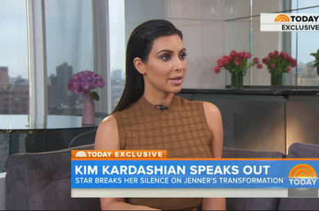 Kim Kardashian fala sobre a transformação do padastro