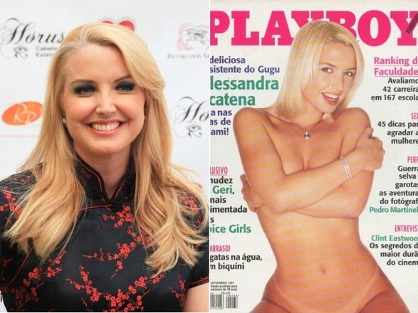 Alessandra Scatena começou bem novinha na TV, era assistente de palco e fazia sucesso quando aparecia seminua na Banheira do Gugu .A fama rendeu um convite para posar nua na capa da Playboy. Anos depois, casada, fazendo trabalhos sociais e com filhos, ela não quer se lembrar dos tempos em que expunha o corpo