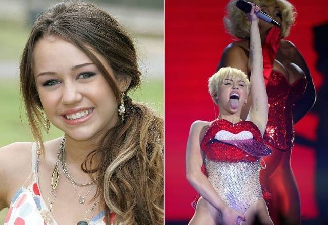 Miley Cyrus já deixou claro muitas vezes que quer apagar seu passado. Ela já declarou que gostaria que as pessoas não ouvissem suas músicas antigas, além de ter enterrado a personagem Hannah Montana, sucesso infanto-juvenil no mundo todo. Ao participar do programa de humor Saturday Night Live, ela disse que a personagem estava morta.— Ela foi assassinada!