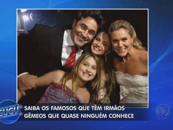 Veja 10 famosos que têm irmãos gêmeos desconhecidos