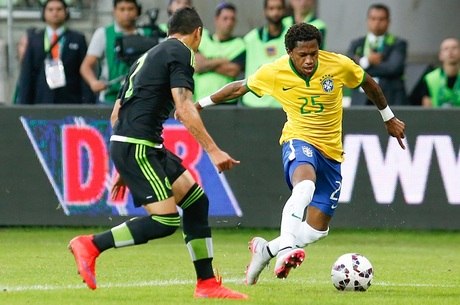 Fred foi titular em parte da campanha brasileira na Copa América
