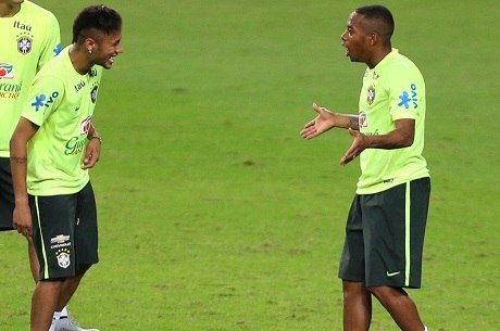 Neymar treino seleção