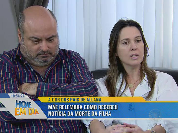 Pai de Allana Moraes manda recado para a filha: “viva eternamente