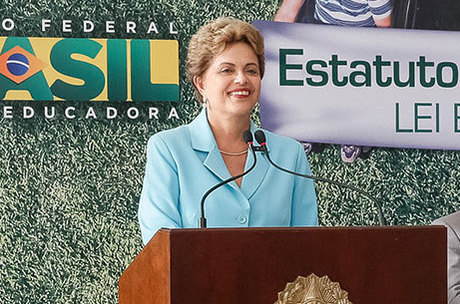 Dilma Rousseff recebeu o apoio de partidos da base aliada