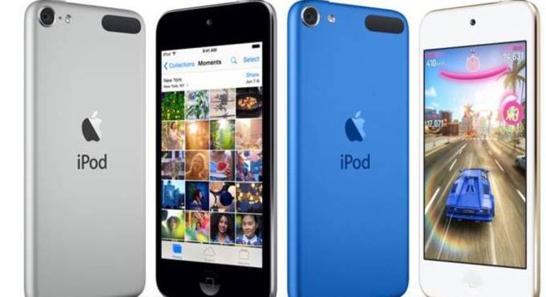 iPod touch foi lançado em 2007, mesmo ano do iPhone