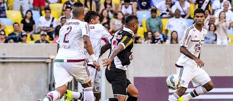 Fluminense e Vasco fizeram uma partida movimentado na tarde deste domingo (19) no Maracanã