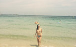 Maria Melilo, topless, praia, ibiza