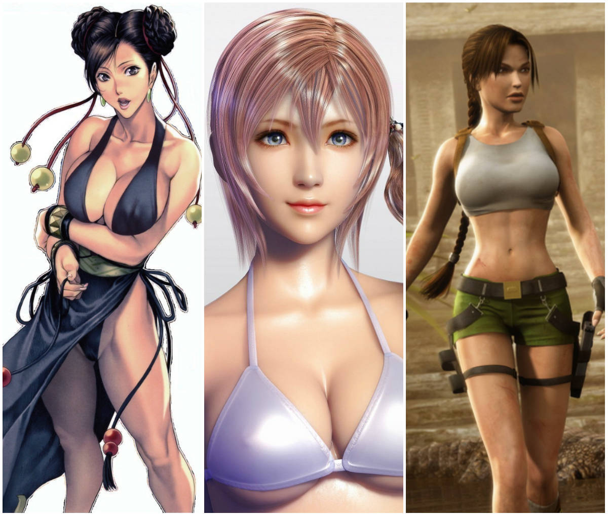 AS 5 PERSONAGENS MAIS BELAS DOS GAMES