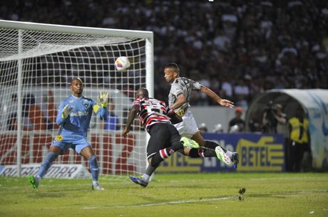 Resultado de imagem para santa cruz 1x0 botafogo grafite