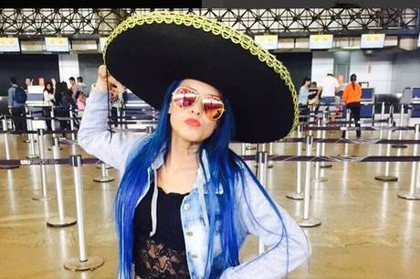 Tati Zaqui trabalhou e se divertiu no México Tati Zaqui trabalhou e se divertiu no México