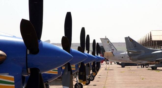 FAB interceptou uma aeronave que transportava 500 kg de cocaÃ­na