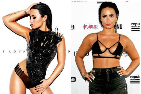 Demi Lovato aparece mais magra em capa de novo CD