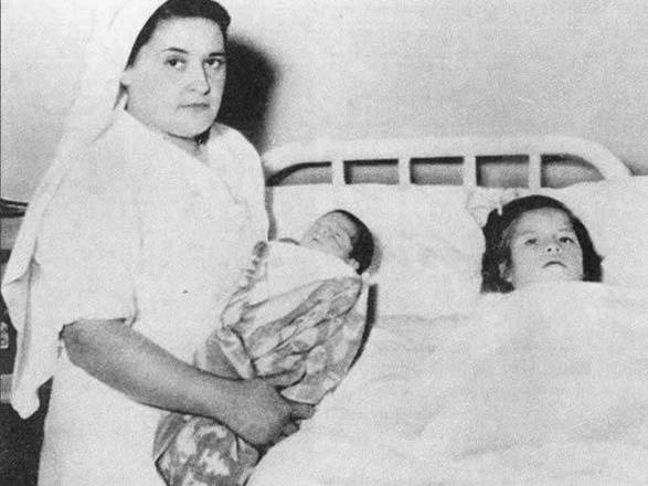 O filho dela nasceu com 2,7 quilos, e recebeu o nome de Geraldo, uma homenagem ao médico que fez a cesariana dela