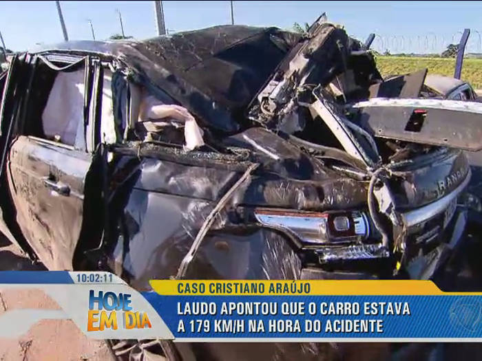 Laudo revela que carro de Cristiano Araújo estava a 179 km/h na hora do  acidente - Fotos - R7 Hoje em Dia