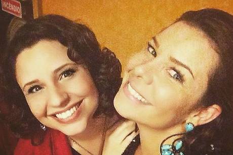 Francis e Fernanda: atrizes estiveram juntas em Chiquititas