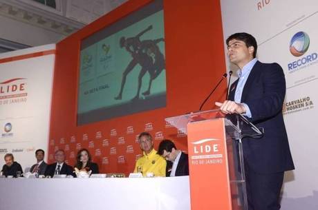 Pedro Paulo disse que as obras para as Olimpíadas estão no prazo; segundo ele, 85% das obras estão concluídas