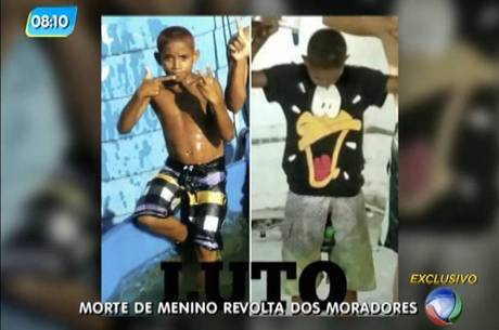 Herinaldo estava brincando quando foi baleado por PM, diz família Herinaldo estava brincando quando foi baleado por PM, diz família