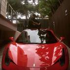 Ferrari 458 Spider - Neymar