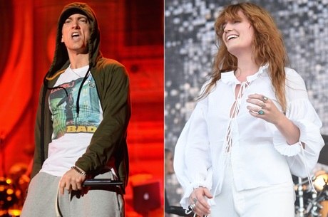 Eminem e Florence + the Machine são os headliners do Lolla 2016
