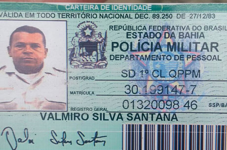 Valmiro Silva Santana foi expulso da corporação em 13 de setembro de 2012