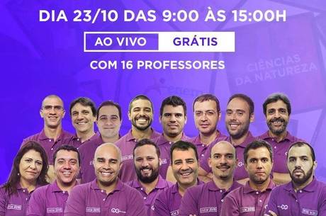 Aulão de revisão para o Enem acontece a partir das 9h, nesta sexta-feira (23) Aulão de revisão para o Enem acontece a partir das 9h, nesta sexta-feira (23)