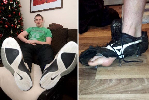 tenis para pe grande