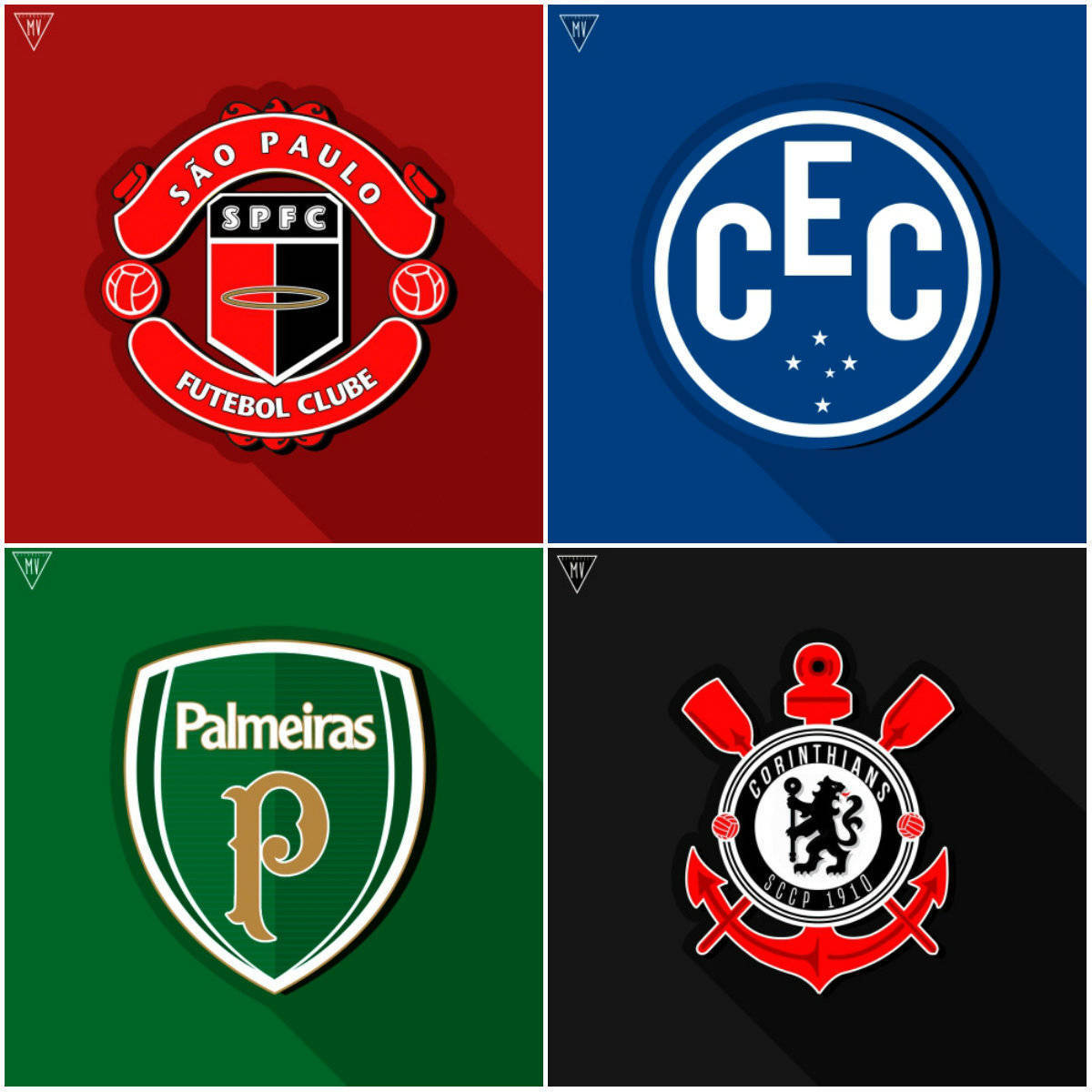 Escudos de Clubes Brasileiros de Futebol #2