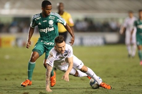 Santos e Palmeiras disputam jogo de ida da final da Copa do Brasil