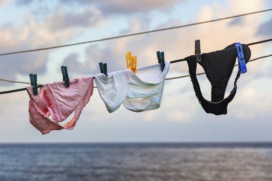 11 erros que você não deve cometer ao lavar suas calcinhas ou