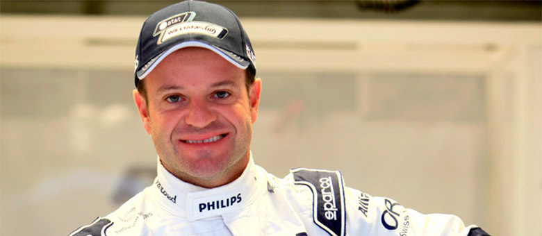 Para Rubens Barrichello, quem ri por último, ri melhor

